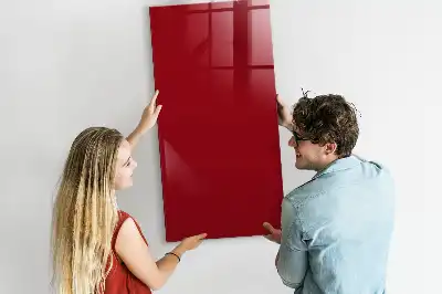 Magnetická tabuľa na kreslenie v červenej farbe