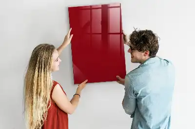 Magnetická tabuľa na kreslenie v červenej farbe