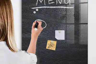 Magnetická popisovacia tabuľa na menu