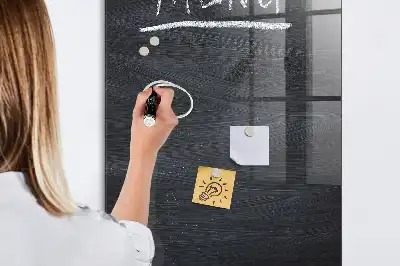 Magnetická popisovacia tabuľa na menu