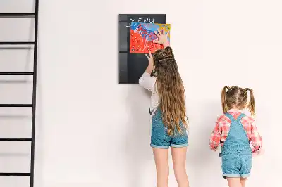 Magnetická popisovacia tabuľa na menu