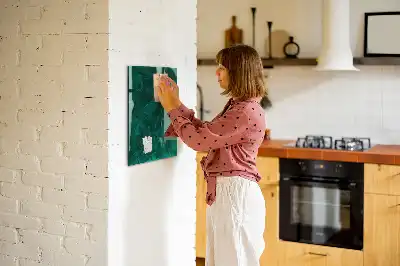Magnetická popisovacia tabuľa smaragdový blok