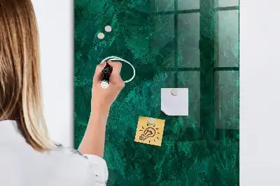 Magnetická popisovacia tabuľa smaragdový blok