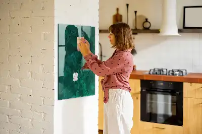Magnetická popisovacia tabuľa smaragdový blok