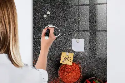 Mletá paprika magnetická popisovacia tabuľa