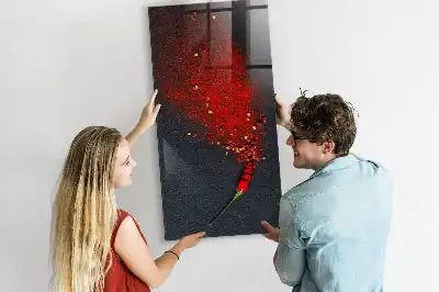 Magnetická tabuľa na kreslenie v prevedení mletá paprika