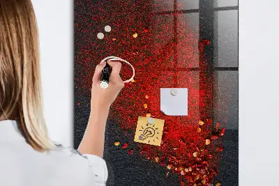 Magnetická tabuľa na kreslenie v prevedení mletá paprika