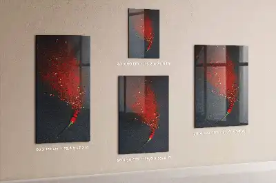 Magnetická tabuľa na kreslenie v prevedení mletá paprika