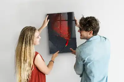Magnetická tabuľa na kreslenie v prevedení mletá paprika