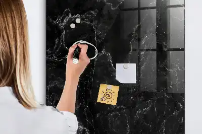Magnetická popisovacia tabuľa tmavý mramor