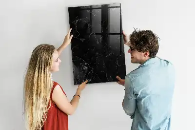 Magnetická popisovacia tabuľa tmavý mramor