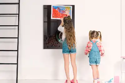 Magnetická tabuľa na kreslenie kávové zrnká