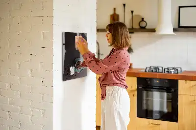 Magnetická tabuľa na kreslenie kávové zrnká