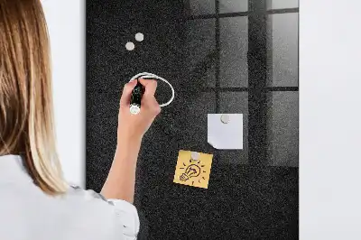 Magnetická popisovacia tabuľa tmavá hornina