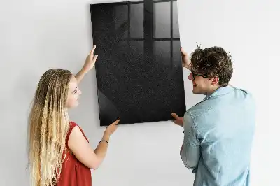 Magnetická popisovacia tabuľa tmavá hornina