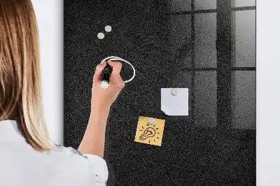 Magnetická popisovacia tabuľa tmavá hornina