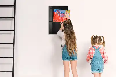 Magnetická popisovacia tabuľa tmavá hornina