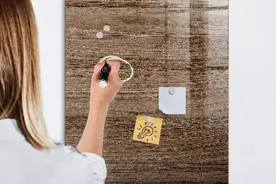Magnetická tabuľa na kreslenie z nového dreva