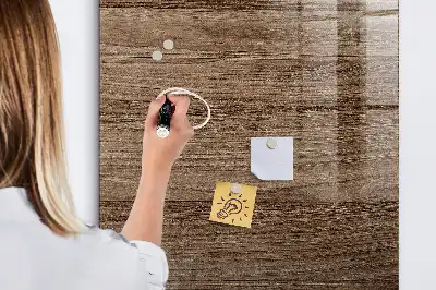 Magnetická tabuľa na kreslenie z nového dreva
