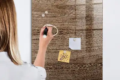 Magnetická tabuľa na kreslenie z nového dreva