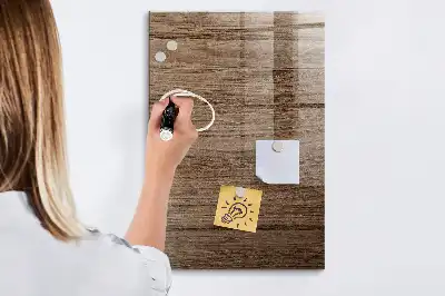 Magnetická tabuľa na kreslenie z nového dreva