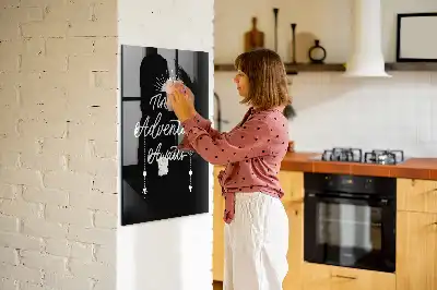 Magnetická popisovacia tabuľa vzor dobrodružstvo