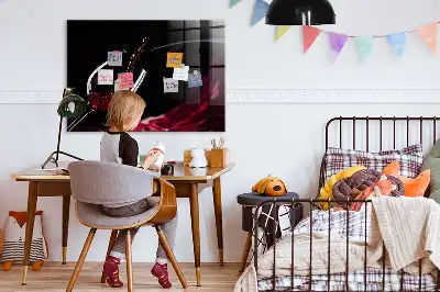 Magnetická popisovateľná tabuľa víno