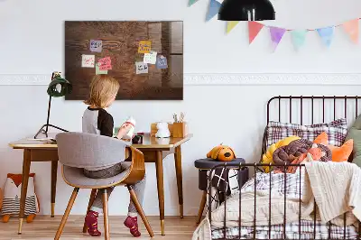 Magnetická popisovacia tabuľa vo vyhotovení staré drevo