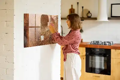 Magnetická popisovacia tabuľa motív starého kmeňa stromu
