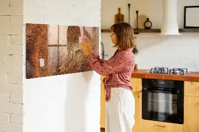 Magnetická popisovacia tabuľa motív starého kmeňa stromu