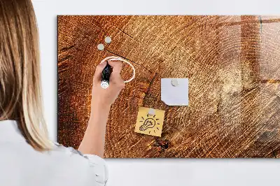 Magnetická popisovacia tabuľa motív starého kmeňa stromu