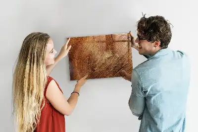 Magnetická popisovacia tabuľa motív starého kmeňa stromu