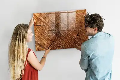 Magnetická popisovateľná tabuľa s dekoratívnym dreveným rámom