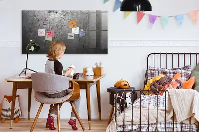 Magnetická popisovateľná tabuľa kovová