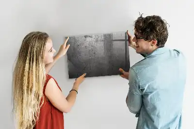 Magnetická popisovateľná tabuľa kovová