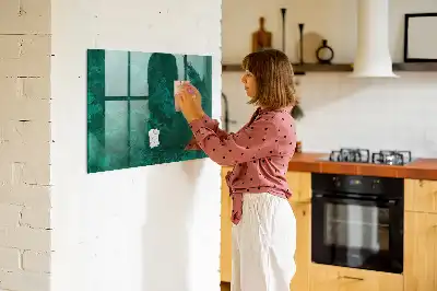 Magnetická popisovateľná tabuľa smaragdová