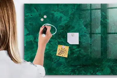 Magnetická popisovateľná tabuľa smaragdová