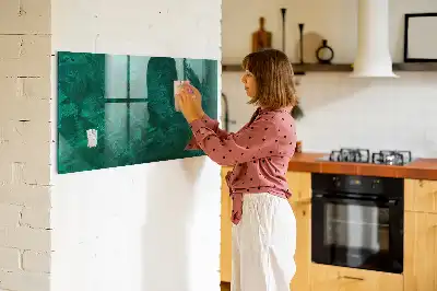 Magnetická popisovateľná tabuľa smaragdová