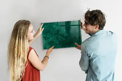 Magnetická popisovateľná tabuľa smaragdová