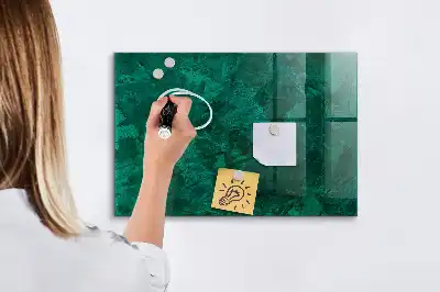 Magnetická popisovateľná tabuľa smaragdová