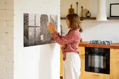 Magnetická popisovacia tabuľa v tvare kmeňa stromu