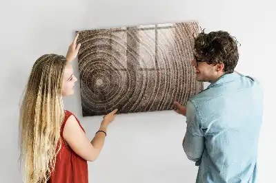 Magnetická popisovacia tabuľa v tvare kmeňa stromu