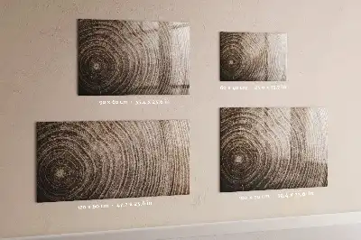 Magnetická popisovacia tabuľa v tvare kmeňa stromu