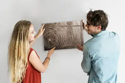 Magnetická popisovacia tabuľa v tvare kmeňa stromu