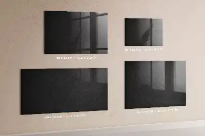 Magnetická popisovacia tabuľa tmavá hornina