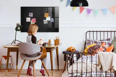 Magnetická popisovacia tabuľa tmavá hornina