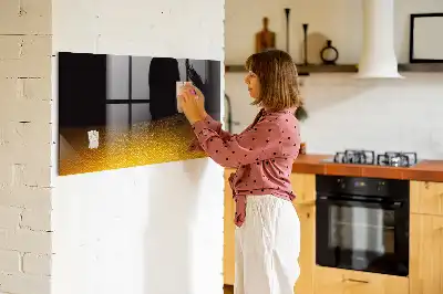 Magnetická popisovateľná tabuľa pomarančový džús
