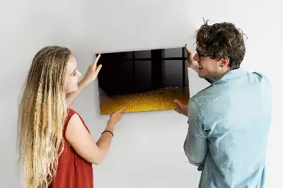 Magnetická popisovateľná tabuľa pomarančový džús