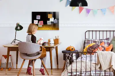 Magnetická popisovateľná tabuľa pomarančový džús