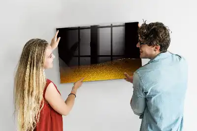 Magnetická popisovateľná tabuľa pomarančový džús